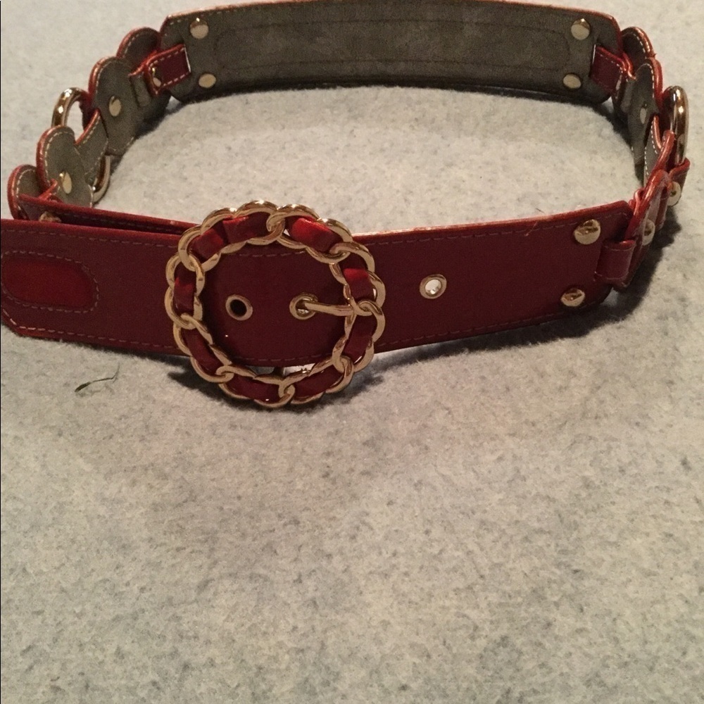 Kathy Van Zeeland Faux Leather Belt